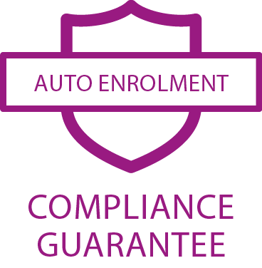 Creative Auto Enrolment Compliance Guarantee logo